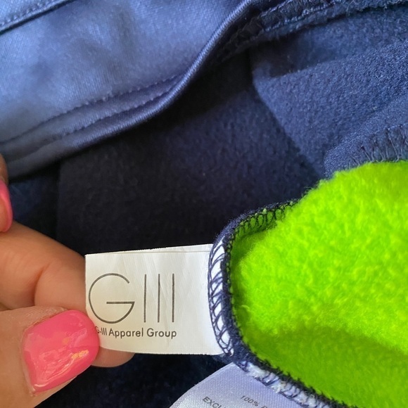 G-lll Sports Apparel Seattle Seahawks Fleece Lined Pullover 1/4 Zip NFL Men L - Picture 11 of 15